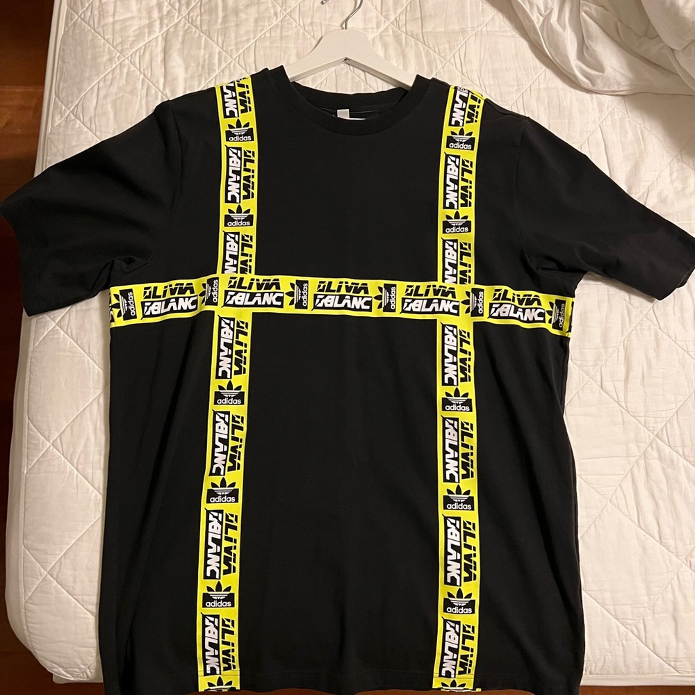 Adidas Olivia Blanc Oversized Boyfriend T Shirt